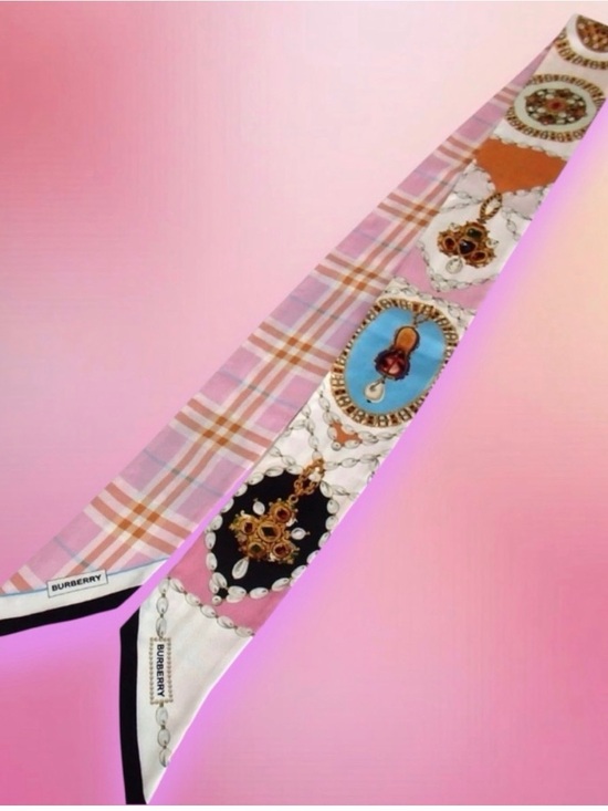 Burberry Accessories - Burberry Signature Nova Check Silk Scarf 😍💕
